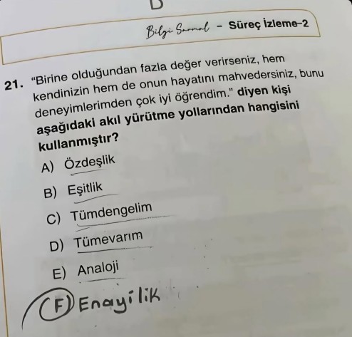 Bazen şıklara şık eklemek gerekli midir?