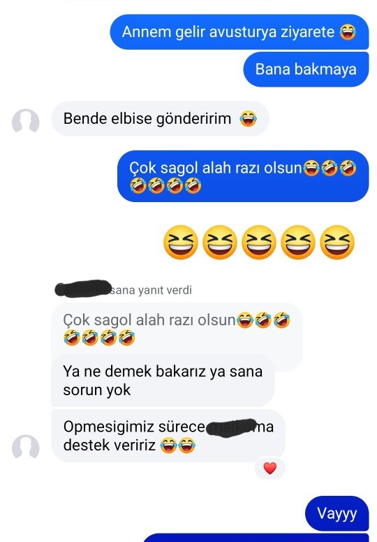 Konuştuğum çocuk bunu dedi?