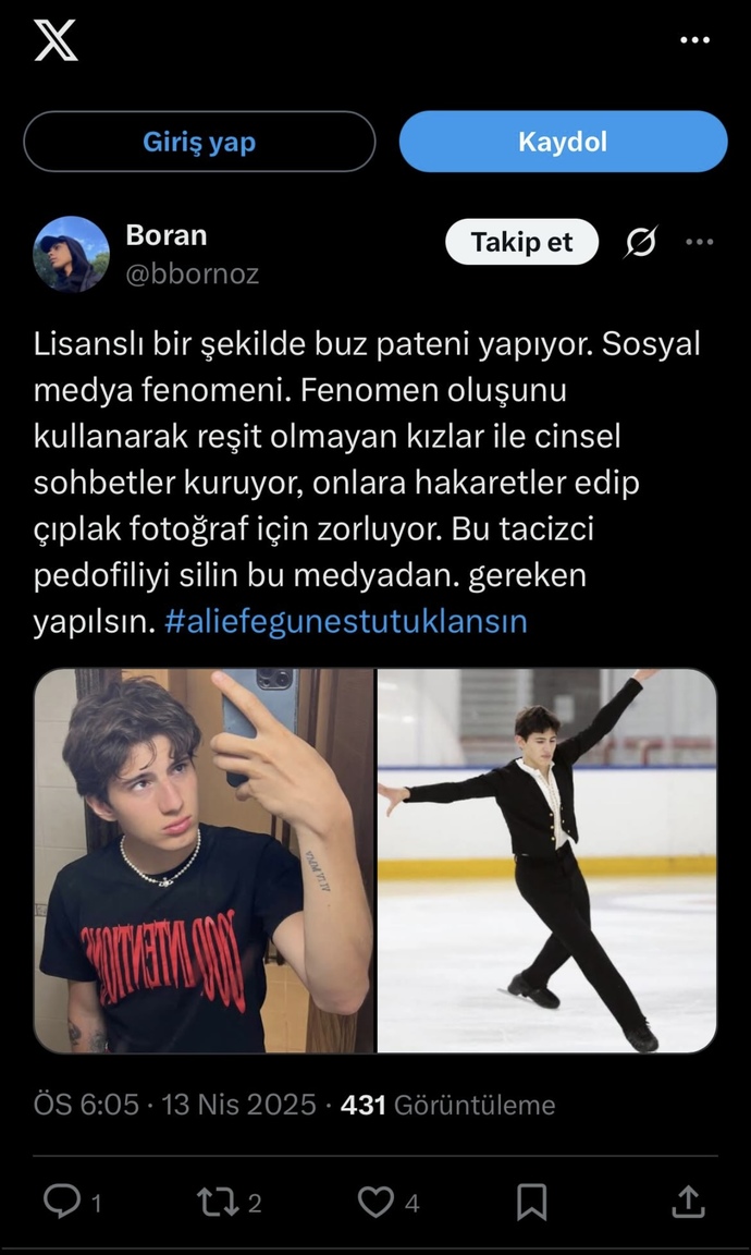 18 yaşındaki tiktokçu Ali Efe Güneş 14-15 yaş kızlara bu tarz şeyler yazmış, ne düşünüyorsunuz daha yüzlerce var böyle yazışmalar?