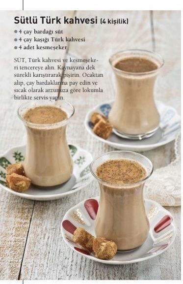 Sütlü Türk kahvesini cidden beğeniyor musunuz?