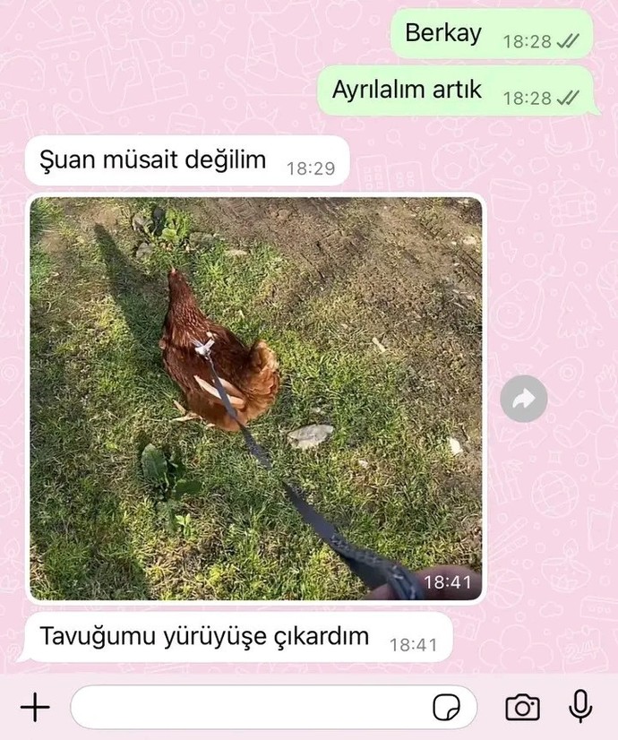 Ayrılık bahanesi olur mu?