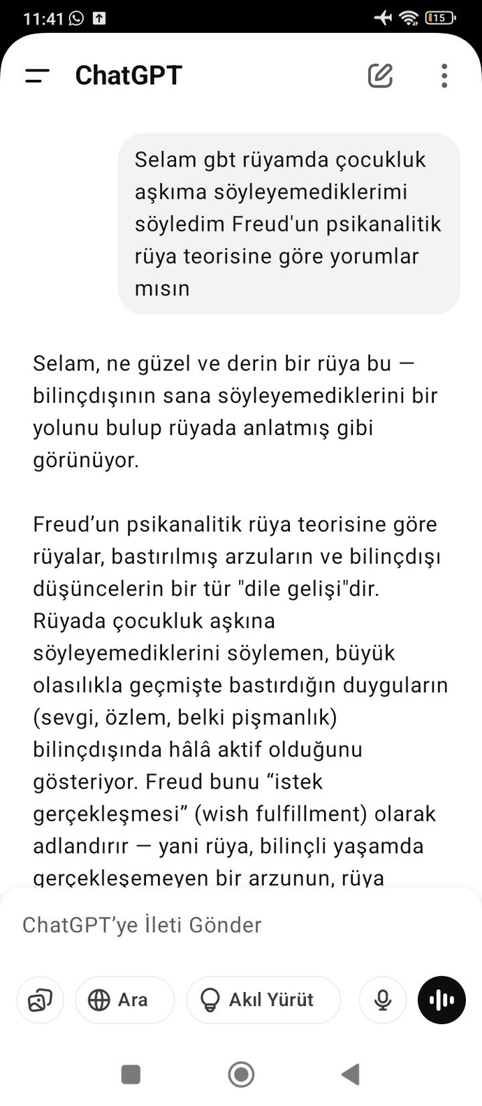 Sizinde rüyalarınız keşkeli belkili bilinçdışı rüyalar mı?