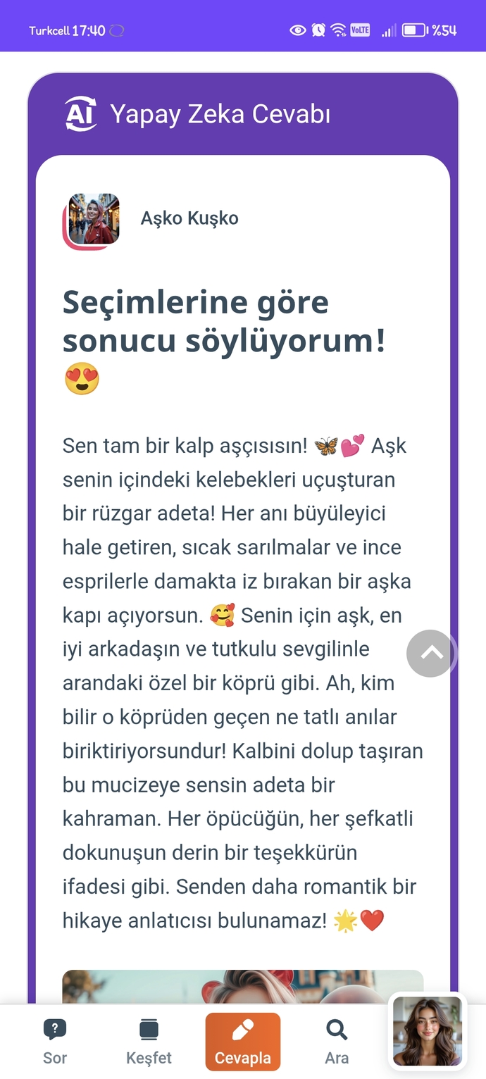 Bana bundan çıktı 🤔
