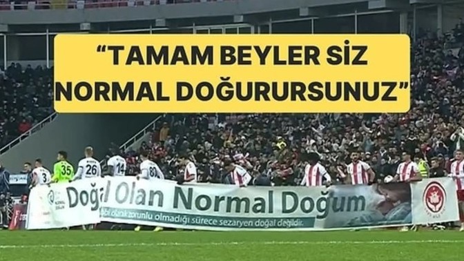 Dünkü Fenerbahçe-Sivasspor maçında açılan pankart hakkında ne düşünüyorsunuz?