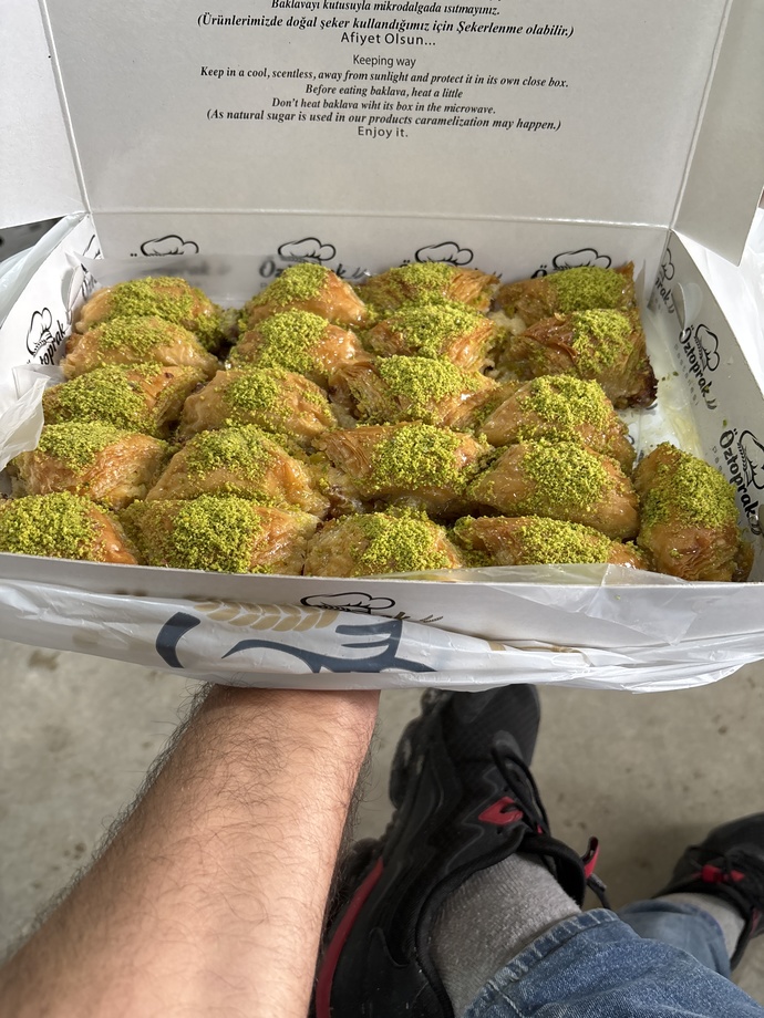 Baklava sevenler 🤩?