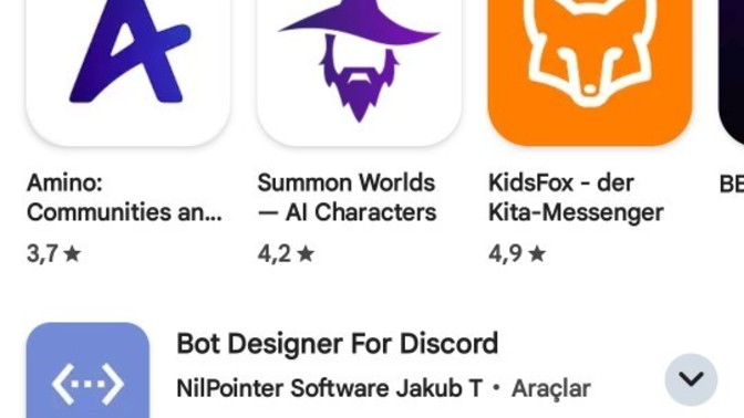 Discord yükleyebilen apk atabilir mi?