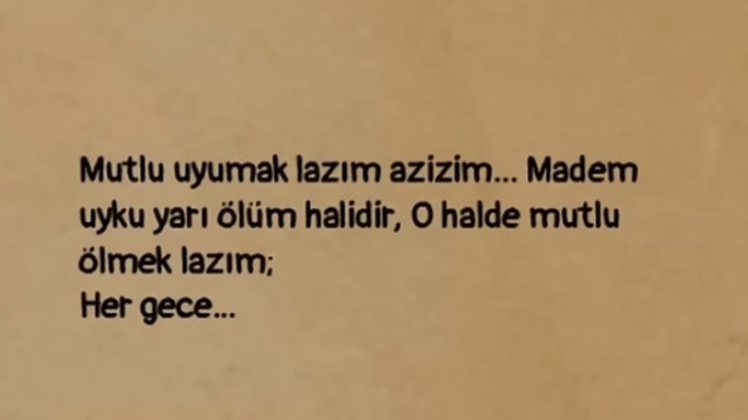 Her gece mutlu uyuyabiliyor musunuz?