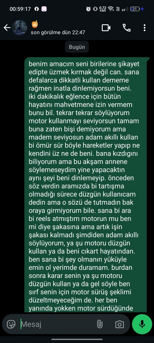 Bütün sürücülere bi not?