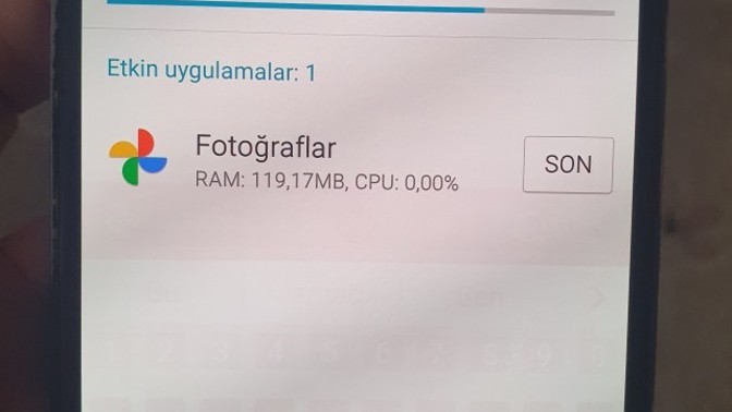 Telefonunuz ne kadar Ram Kullanıyor?