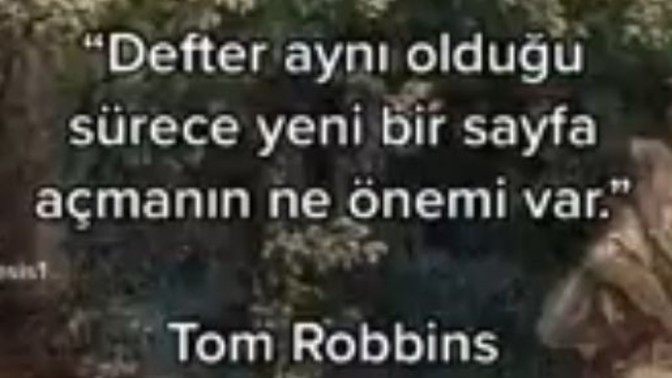 Hayatınızda kaç defa yeni bir sayfa açtınız?