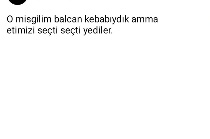Kendinizi bir yemeğe benzetecek olsanız hangi yemek olurdu?