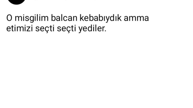 Kendinizi bir yemeğe benzetecek olsanız hangi yemek olurdu?