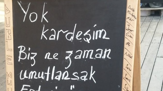 Eğer size yemek hazırlayacak olsaydık bu ne olurdu söyleyelim mi?