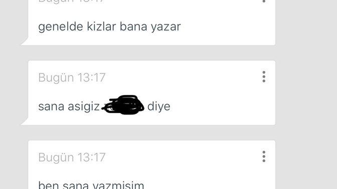 İlginç msjlar aldığınız oluyor mu?