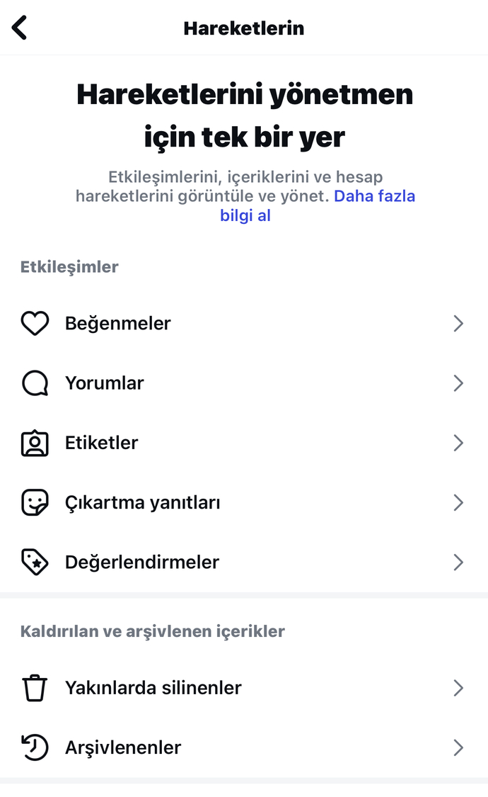 Instagram‘da silinen hikaye yardım?