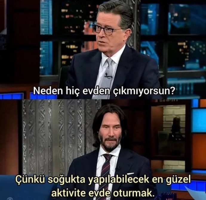 Hava buz gibi ve sevgiliniz dışarda görüşmek istiyor ne yaparsınız?