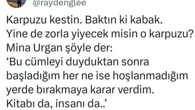 Başladığınız bir şeye hoşlanmadığınızda devam eder misiniz?