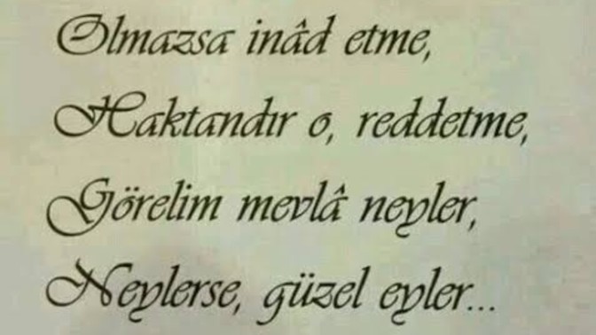 İsteklerinizin gerçekleşmediği oldu mu?