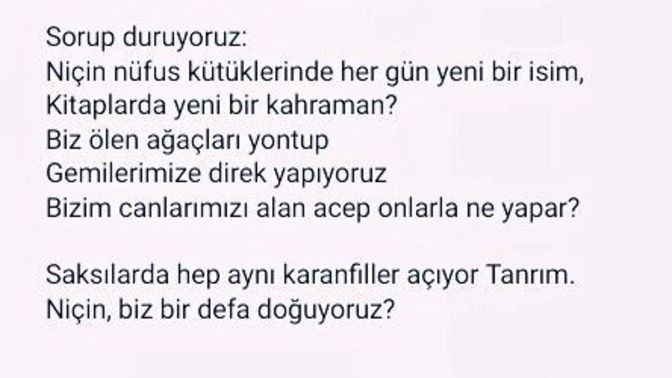 Sorulsa, tekrar yaşamak ister misin?