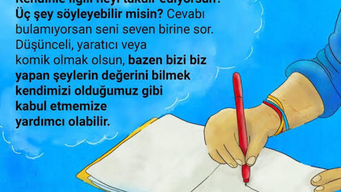Taktir ettiğiniz 3 özelliğiniz nedir?