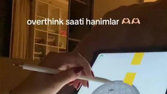 Günlük overthinklerinizi nerede yaparsınız?