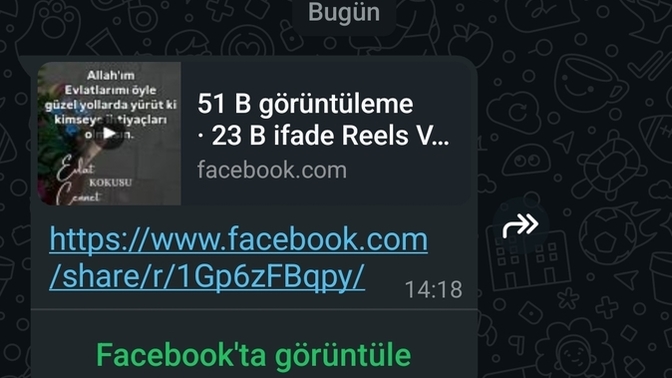 Babam facebooktan video atmış nasıl izlicem?