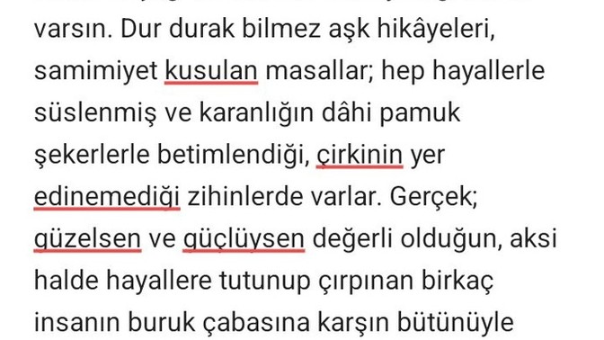 Şu yaşınıza değin hayattan ne anladınız?