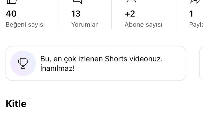 YouTube kanalım var daha yeni sayılır nasıl ilerliyorum sizce?