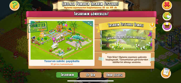 Hay day oynayanlar oylarınızı bekliyorum?