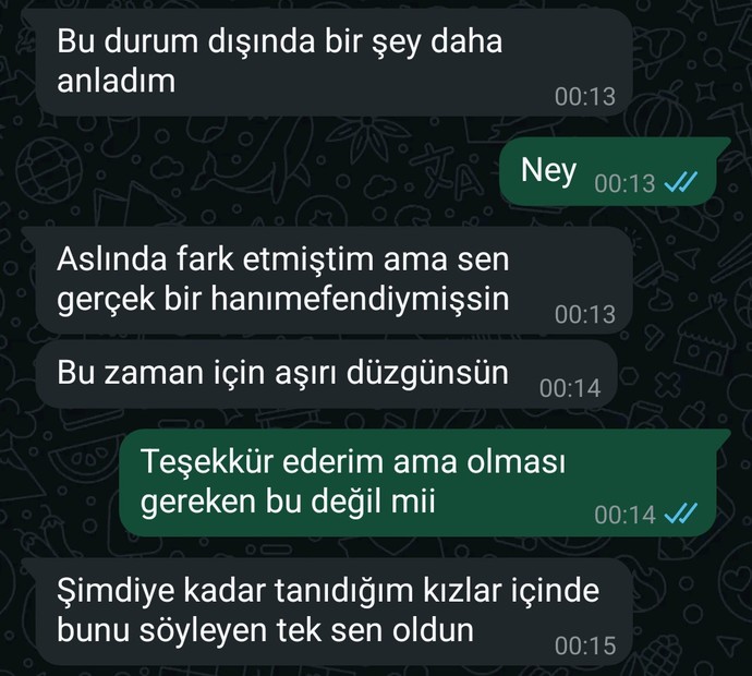 Düzgün insanlar kaldı mı?