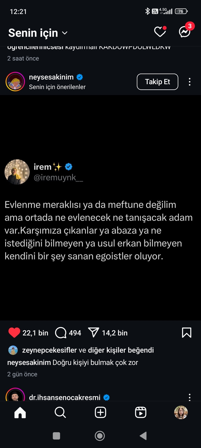 Aynısı katılıyorum ne yapacağız kızlar boyle evlenemiyoruz?
