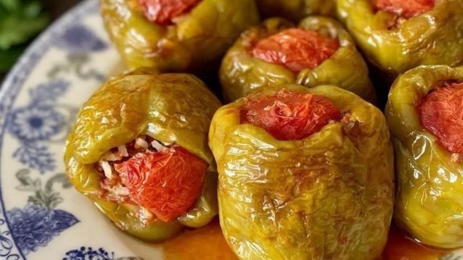 Biber dolması kıymalı mı olmalı?