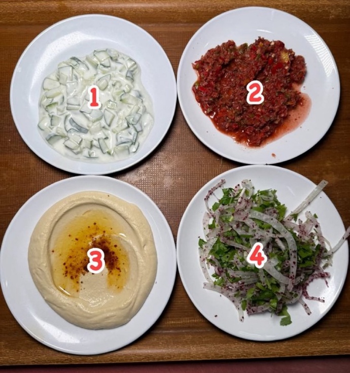Mezelerden hangi numarayı seçerdin?