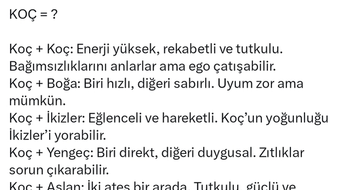 Burcunuza göre diğer burçlarla nasıl bir uyumunuz olduğunu öğrenmek ister misiniz?