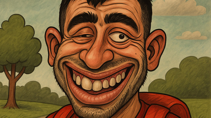 Karikatürümü yaptırdım nasıl olmuş?