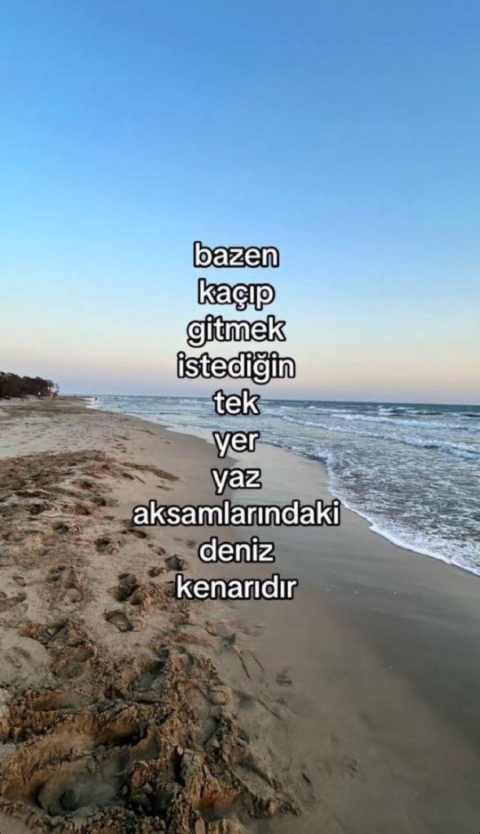 Sizinde bazen kaçıp gitmek istediğiniz zamanlarda gideceğiniz bir yer var mı?
