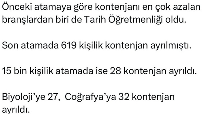 Ne düşünürsünüz son atamalarla ilgili?