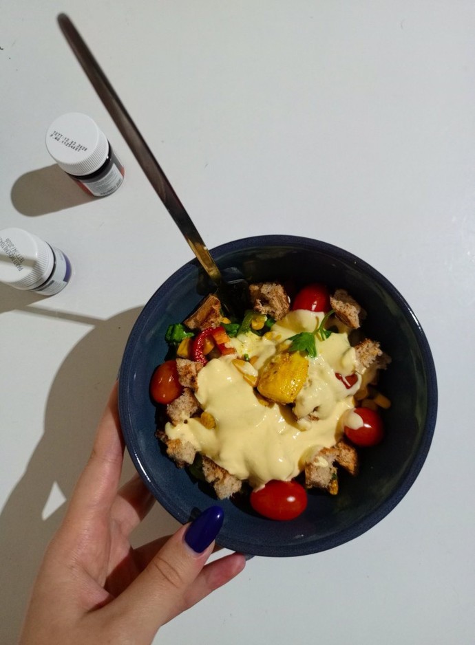 Tavuklu salata sever misiniz?