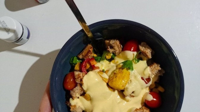 Tavuklu salata sever misiniz?