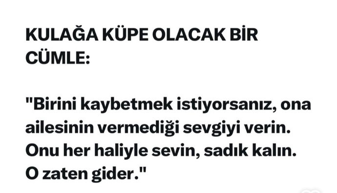 Sen giden misin yoksa kalan mısın?