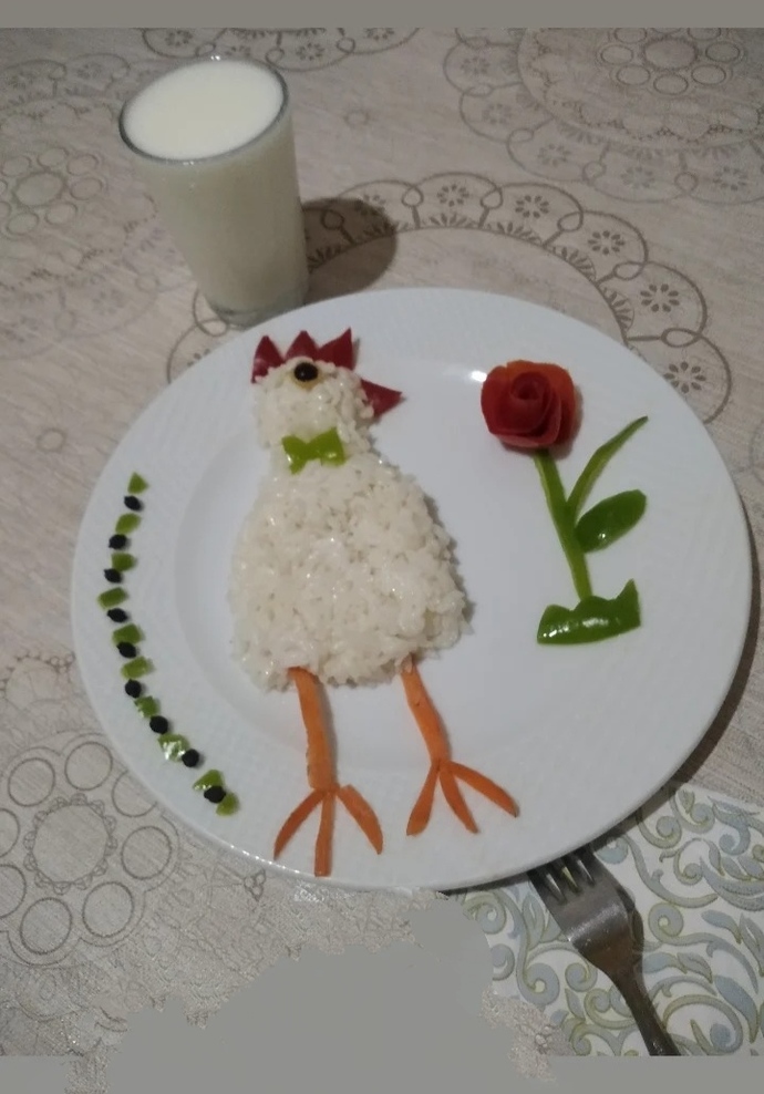 Siz hiç benim tavuklu pilavı mı yediniz mi 😊?