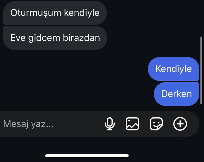Konuştuğum çocuk ilgisiz mi bana mi öyle geliyor?