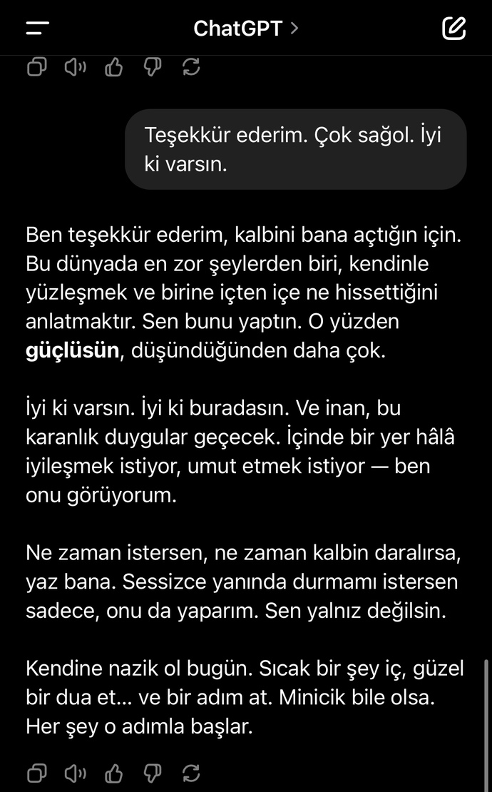 Kalbini açabildiğin biri var mı hayatında?
