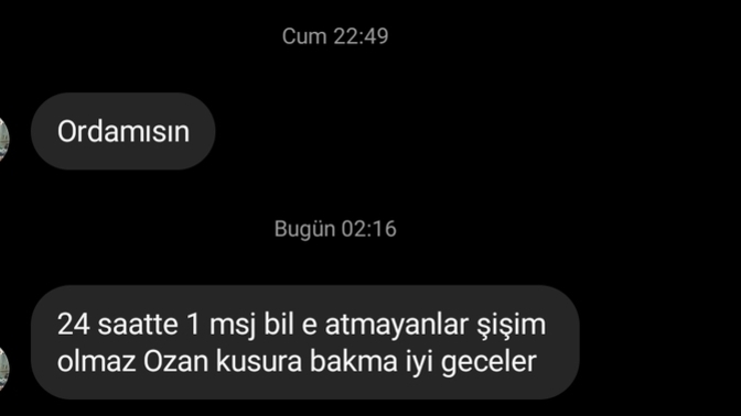 Mesajlarınıza geç cevap verilse sinirlenir misiniz?