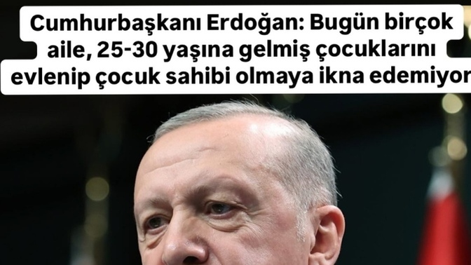 Erdoğan neden bukadar insanları evlendirme peşine düştü?