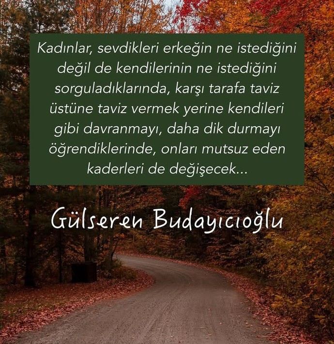 Kadın ilişkide ben ne isterimi düşünmeye başladıkça farkındalığı artıyor mu?