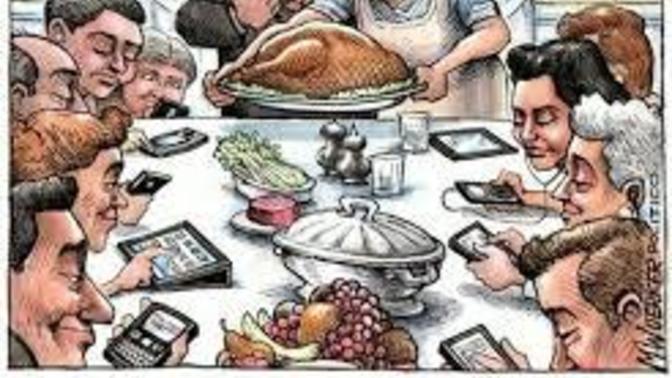 Yemek yerken telefonu ile ilgilenir misiniz?