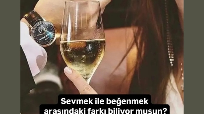 Sevmek ile begenmek arasındakifark nedir?