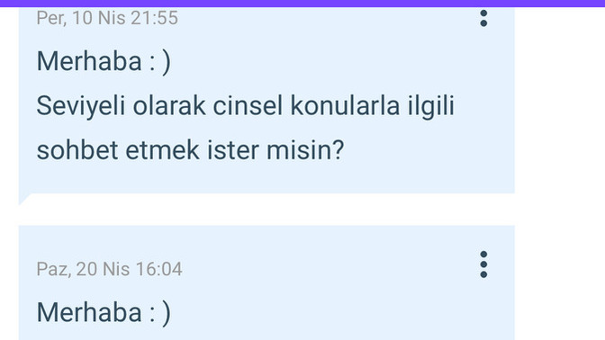 Bu konuşmanın seviyesi ne olabilir biri açıklayabilir mi 😇?
