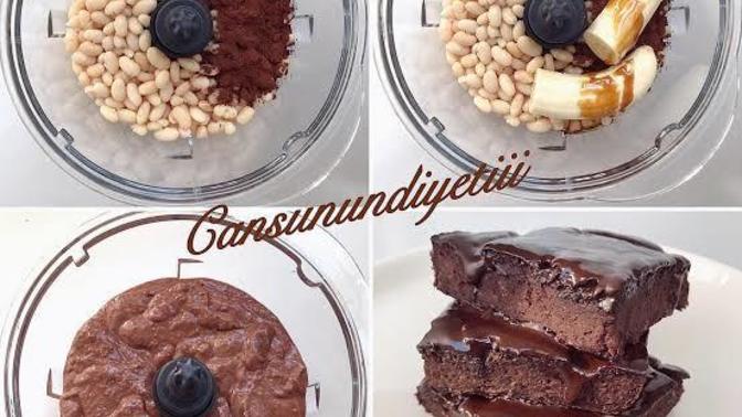 Kuru fasulyeden brownie yaptınız mı hiç?